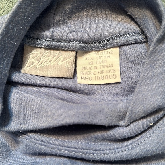 Blair medium light blue long sleeved turtleneck tee piling 💕 - Picture 4 of 4